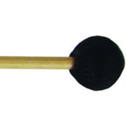 Salyers E30 Hard Black Yarn Marimba Mallets with Birch Handles