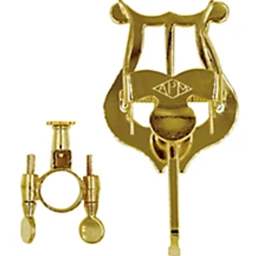 AMRO Laquer Bach Style Trumpet Clamp On Lyre   F515G